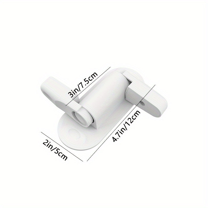 Simple installation white safety door lock handle - secure from theft, no tools required