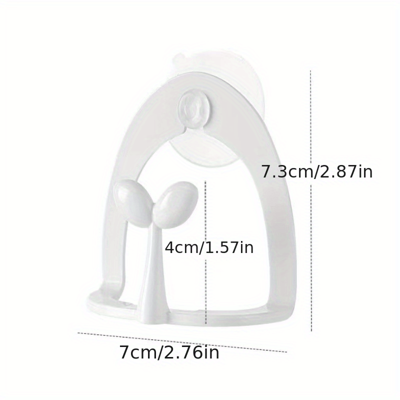 Пластиковый держатель для губки с присоской, многофункциональная дренажная полка для организации кухонной мойки - не требует использования дров или электроэнергии - идеально подходит для использования на домашней кухне