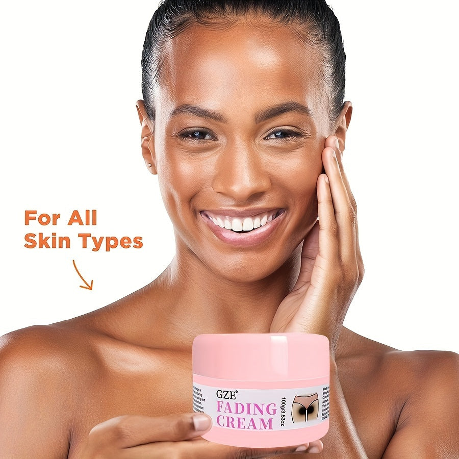 Moisturizing cream with Vitamin C and Glycerin for all skin types, alcohol-free. Can be used on intimate areas and problem areas like underarms, knees, elbows, inner thighs, and bikini zone.