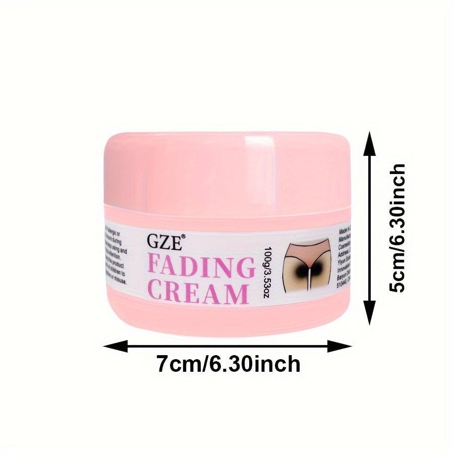 Moisturizing cream with Vitamin C and Glycerin for all skin types, alcohol-free. Can be used on intimate areas and problem areas like underarms, knees, elbows, inner thighs, and bikini zone.