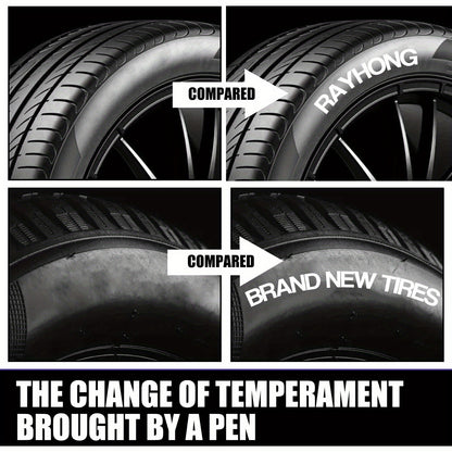 Precision tire marking pens for auto personalization and graffiti art supplies with fine tips for all vehicles.