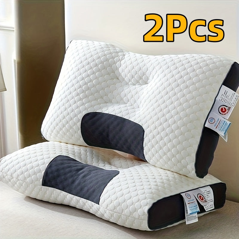 Knitted Massage Pillow with Removable Cover - Adjustable, Soft & High-Quality Design