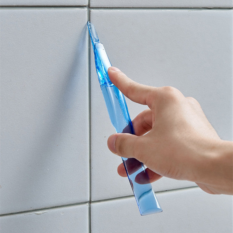 Plastic Crevice Cleaning Tool - Ideal for Multi-Surface Gas Stove Scrubbing, Kitchen Cleaning, Oil Stain Removal, and Gap Cleaning in Living Room, Bathroom, and Kitchen