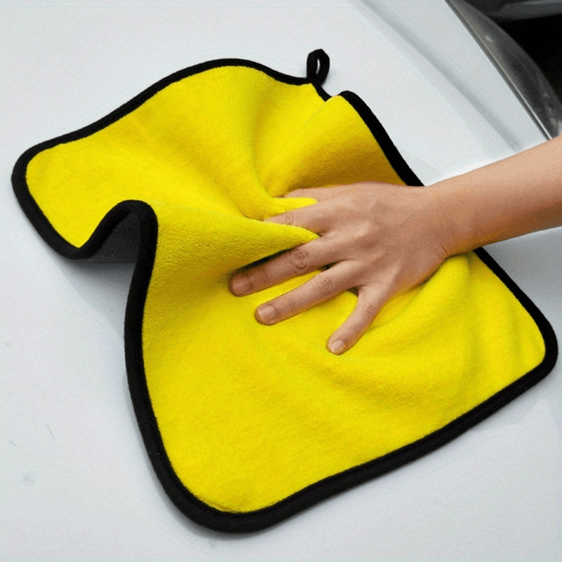 Extra soft microfiber towel for car wash, cleaning, drying, and dishwashing. Measures 30x30cm (11.8x11.8 inches) with vibrant colors. Ideal for home and kitchen use.