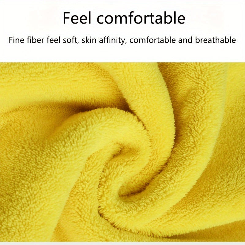 Extra soft microfiber towel for car wash, cleaning, drying, and dishwashing. Measures 30x30cm (11.8x11.8 inches) with vibrant colors. Ideal for home and kitchen use.