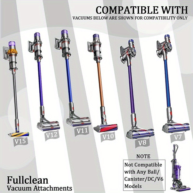 Extend your Dyson Cordless Vacuum with our hose extension - perfect for V7, V8, V10, V11, V12, and V15 models. Made from durable plastic, this floor attachment enhances cleaning performance.