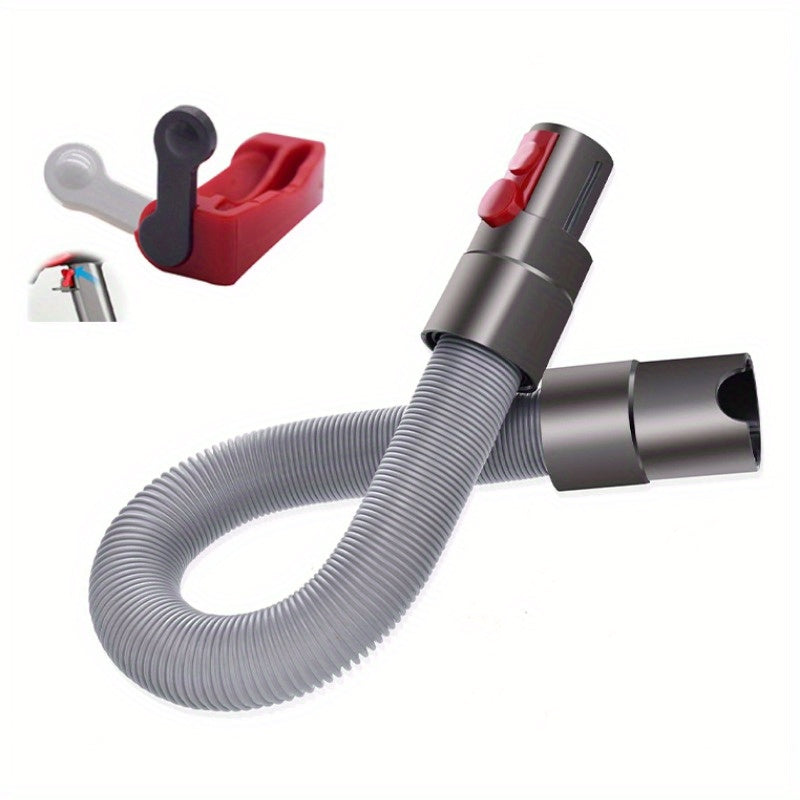 Extend your Dyson Cordless Vacuum with our hose extension - perfect for V7, V8, V10, V11, V12, and V15 models. Made from durable plastic, this floor attachment enhances cleaning performance.