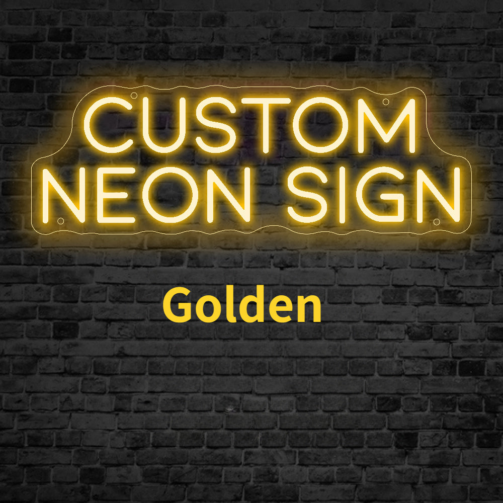 Customizable Dual-Row LED Neon Sign with adjustable brightness and 10 color options. Ideal for bedroom, weddings, and parties - perfect gift for special occasions.