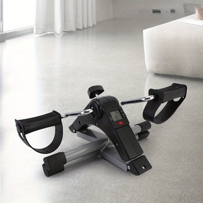 Home Office Folding Step Machine for Leg Fitness and Muscle Building, Mini Exercise Bike without Timer.