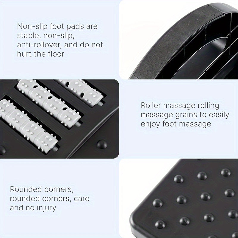 1 Foot Stool for Foot Massage and Fatigue Relief, Anti-cross legs, ideal for office use. 225 reviews rated 4.6 from verified purchasers.