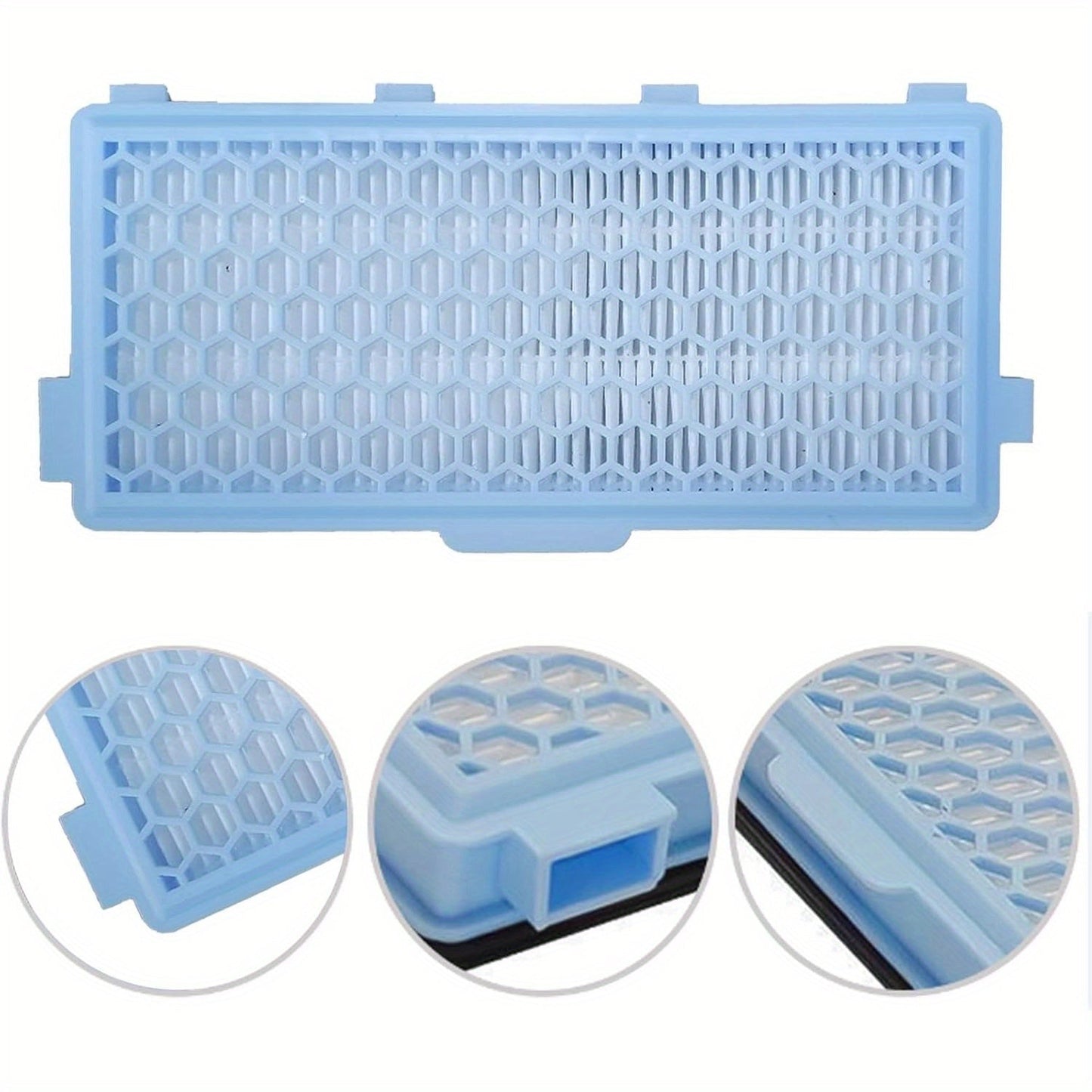 One pack of High-Efficiency Particulate Air Filtration AirClean Filter for S4000/S5000 Series Vacuum Cleaner Accessory.