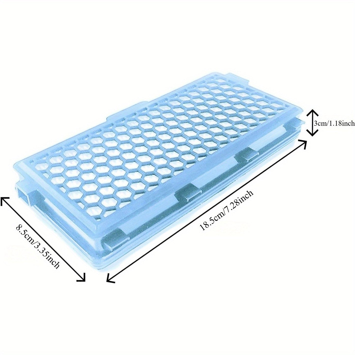 One pack of High-Efficiency Particulate Air Filtration AirClean Filter for S4000/S5000 Series Vacuum Cleaner Accessory.