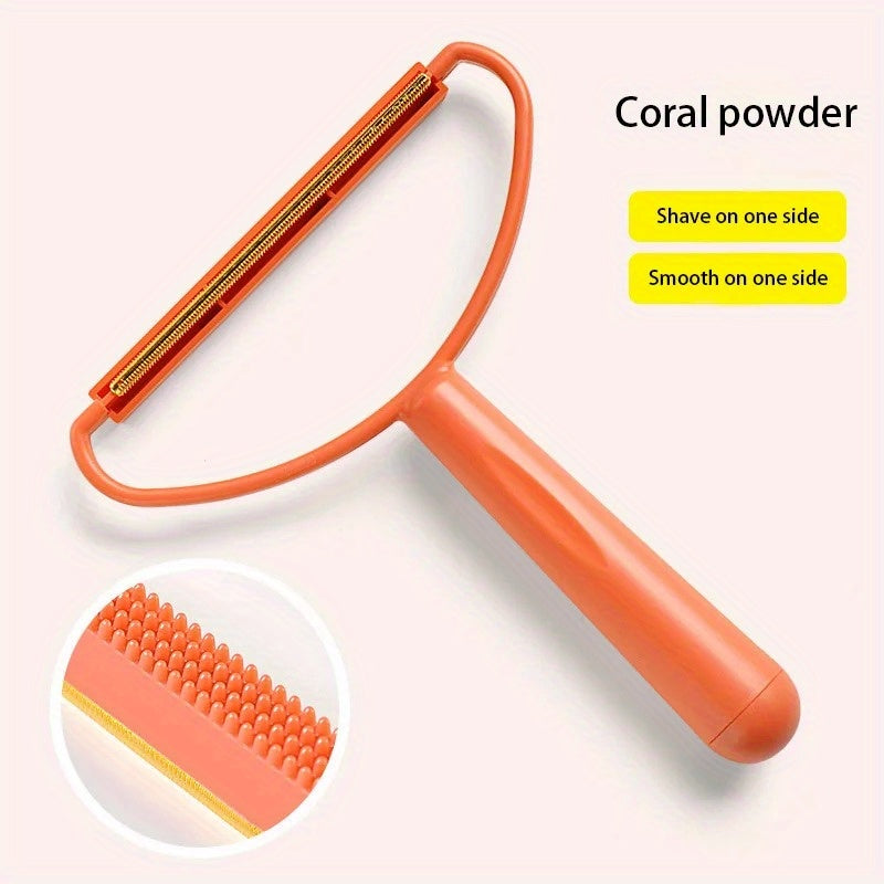 Portable Manual Pet Grooming Brush - Multi-Functional Hair Removal Tool for Carpet, Coat, Clothes, Knitting, Plush - No Electricity Required, Pet Depilatory Ball Shaver - Pet Supplies