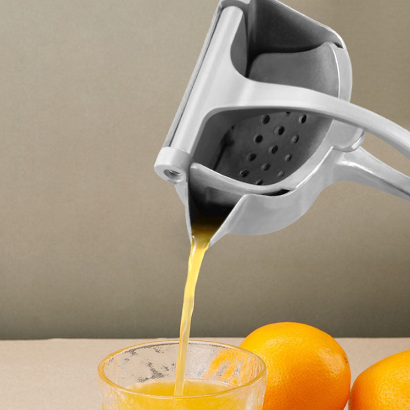 Durable Hand Press Citrus Juicer in Stainless Steel - Robust Squeezer for Orange, Lime, and Grapefruit - Top-notch Extractor for Fresh Juice, Efficient Presser, and Juice Maker