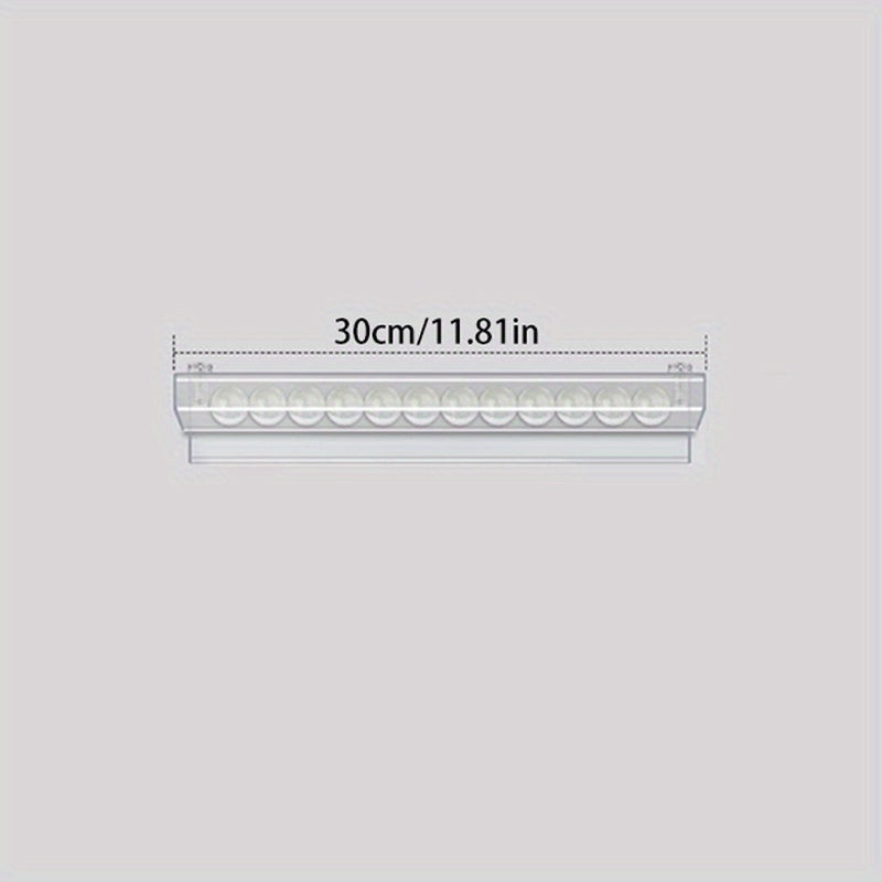 Kitchen Receipt Holder with Adjustable Lengths of 30/40/50/90/120/150cm, Made of Plastic for Restaurant, Cafe, or Home Kitchen Use. Features Seamless Splicing and is Food Contact Safe.