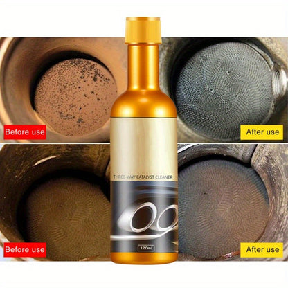 120ml Automobile Catalysts Clean Engine Accelerator Oxygen Sensor Throttle Remove Carbon Boost Up Catalytic Converter Cleaner