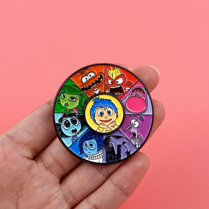 Vibrant enamel lapel pins and brooches made from high-quality alloy, these unique fashion accessories are the perfect addition to any outfit. They can also be used to decorate backpacks and bags, adding a touch of cool style. The cartoon character design