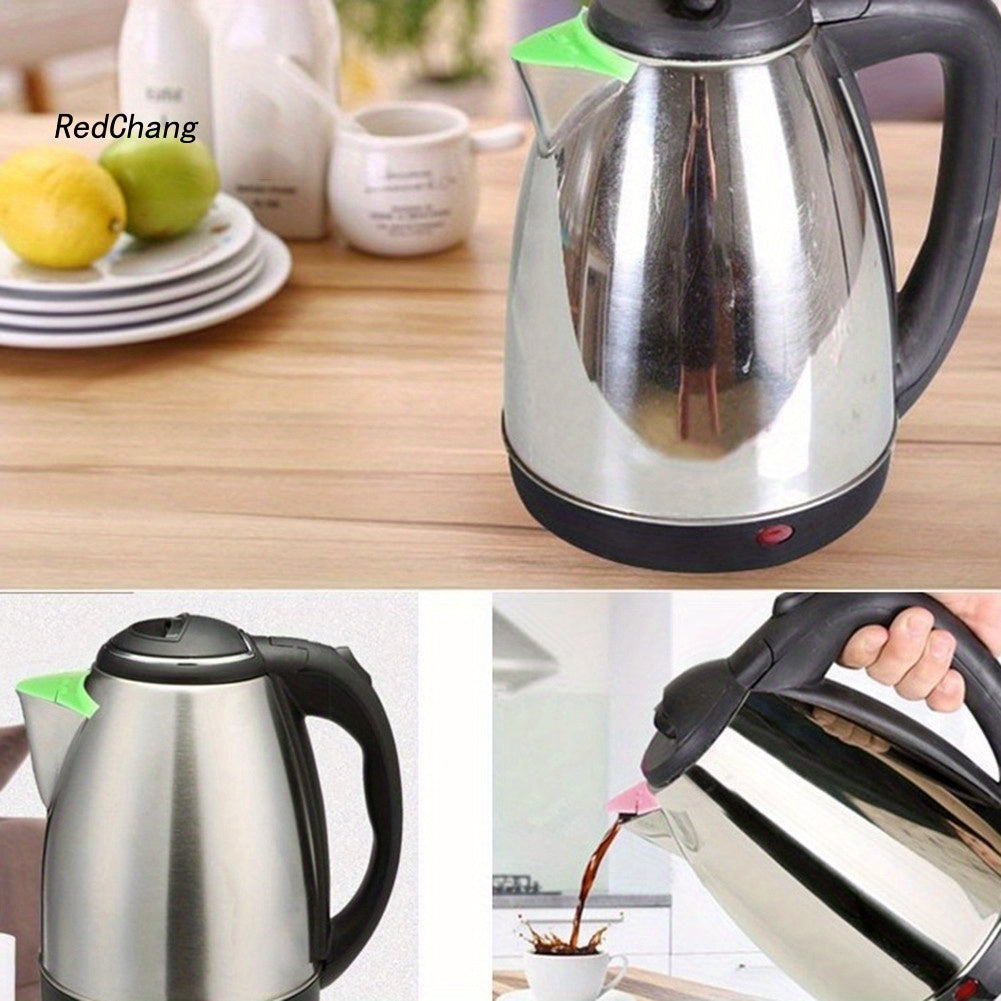 1 piece of durable PET electric kettle nozzle cover - resistant to dust, with a smooth contour design, a handy kitchen and dining accessory.