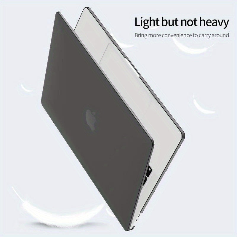 Crystal clear acrylic case for MacBook Air M1/M2/M3 & Pro 13/14/16, Air 15.3 - Transparent protective cover.