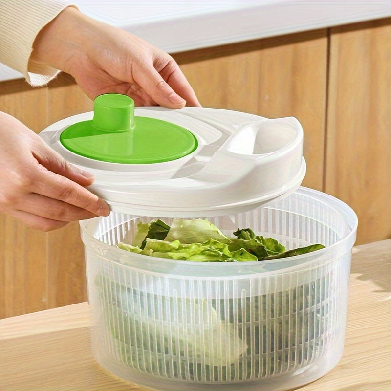 Multi-functional Salad Spinner & Colander - Tough PP Kitchen Tool for Fruits & Veggies, Perfect for RVs