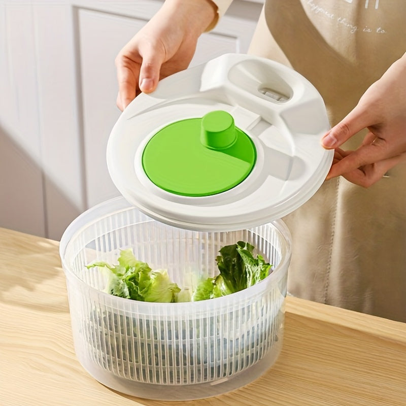 Multi-functional Salad Spinner & Colander - Tough PP Kitchen Tool for Fruits & Veggies, Perfect for RVs