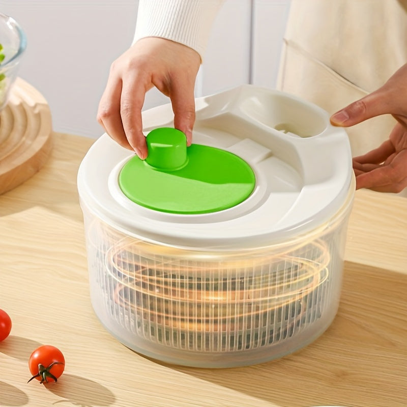 Multi-functional Salad Spinner & Colander - Tough PP Kitchen Tool for Fruits & Veggies, Perfect for RVs