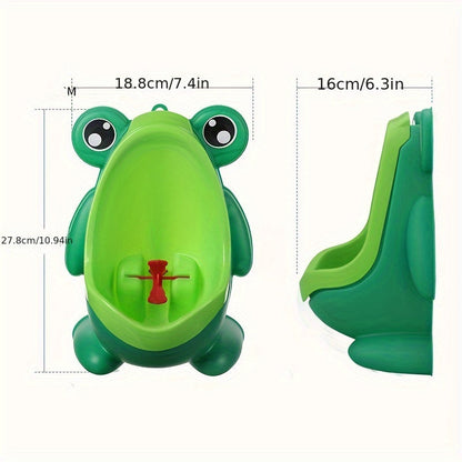 "Innovative Wall-Mounted Boys' Urinal Saves Space and Makes Potty Training Easy, Clean, and Fun with Portable Design for Independent Learning