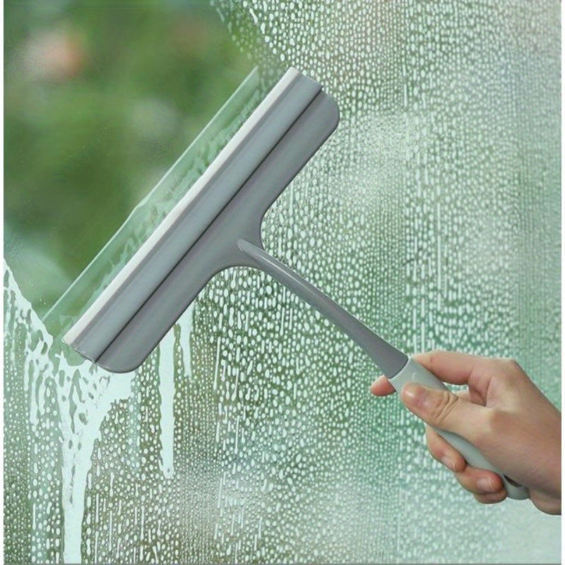 A versatile cleaning set perfect for tackling multiple surfaces, the 2-in-1 Multi-Surface Scrubbing Sponge and Spray Bottle includes a Glass Wiper for easy cleaning of cars, windows, floors, and walls. Ideal for use in the living room, bathroom, or car.