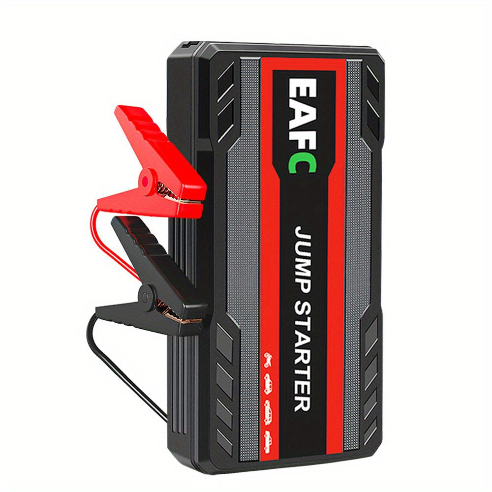 2023 RV Battery Portable Car Starter with LED Light for 12V Gasoline Cars up to 3.0L, USB Rechargeable Power Bank.