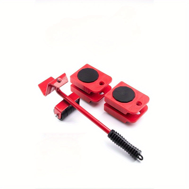 Alloy Moving Dolly Set with Pulley System - Furniture Mover for Heavy Appliances - Effort-Saving Tool Kit