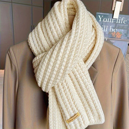 Classic Knit Scarf - Cozy, Stylish, and Timeless Winter Essential for Both Men and Women, Ideal Holiday Present