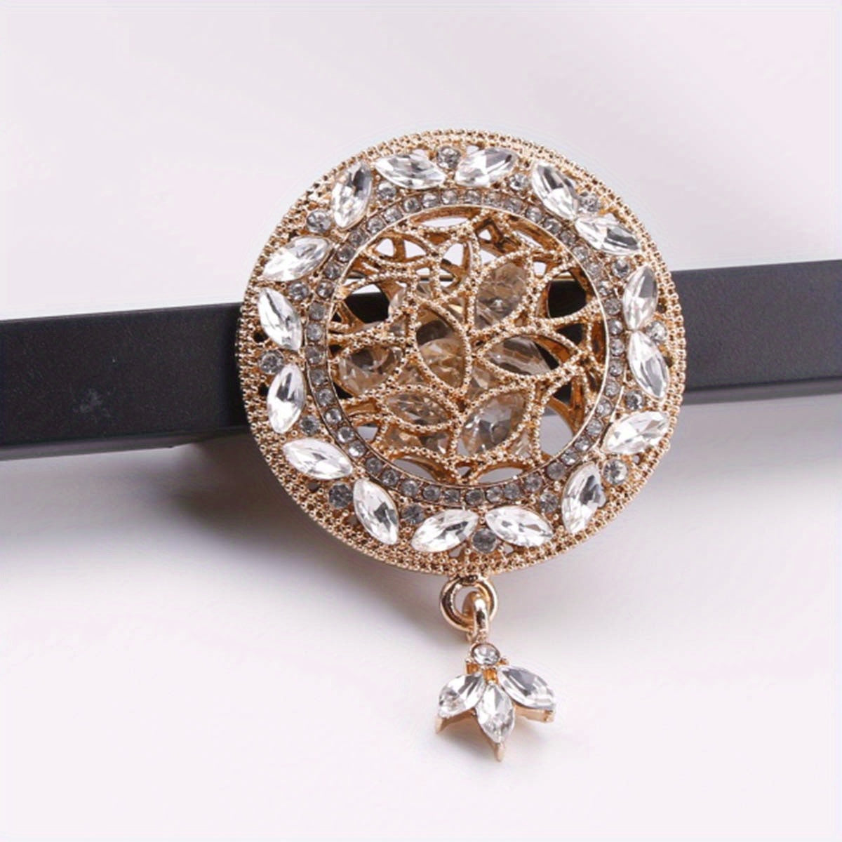 Zarif Rhinestone Brooch Pin - Vintage va Zamonaviy Usulning Aralashmasi, Kiyimlar va Sviterlarni Yaxshilaydi, U uchun Ajoyib Hediye