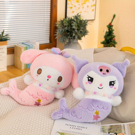 Kuromi and My Melody plush pillows, perfect for girls' birthdays, featuring cute and creative designs that are both attractive and fun.