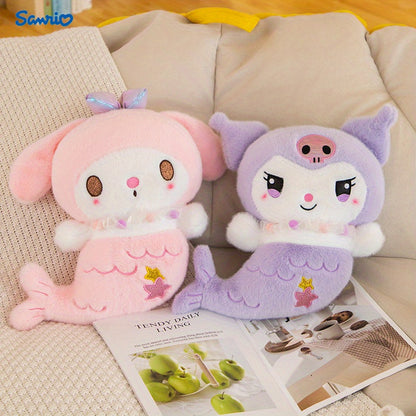 Kuromi and My Melody plush pillows, perfect for girls' birthdays, featuring cute and creative designs that are both attractive and fun.