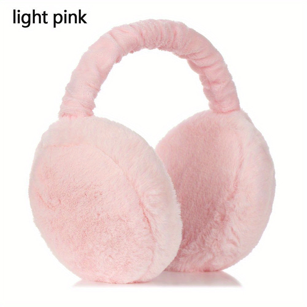 Soft and Cozy Woven Polyester Earmuffs - Machine Washable, Flexible, Insulating Ear Warmer for Winter - Suitable for Both Men and Women, Portable, Snug Outdoor Ear Covering