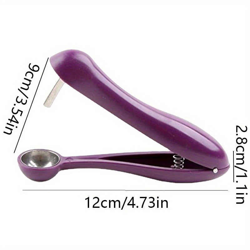 Fruit RV Kitchen Pitter Remover removes pits from olives and cherries.