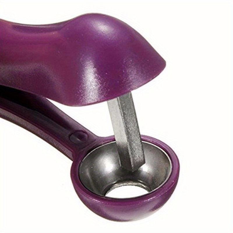 Fruit RV Kitchen Pitter Remover removes pits from olives and cherries.