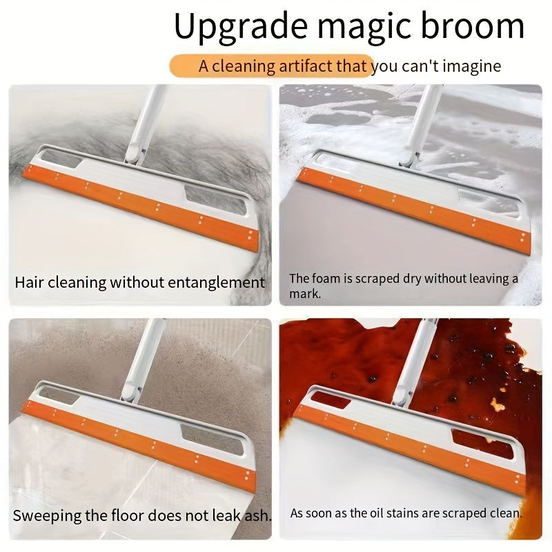 The Ultimate Cleaning Tool for Floors and Windows - Versatile Scraper for Tile, Glass, and Bathrooms - Removes Water, Dust, and Pet Hair with Ease - Must-Have Cleaning Accessory