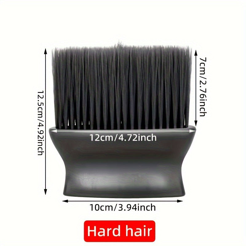 Soft yellow and hard black bristle dual-head car interior brush for easy cleaning of air conditioning, dashboard, and buttons without needing power. Perfect auto cleaning tool.