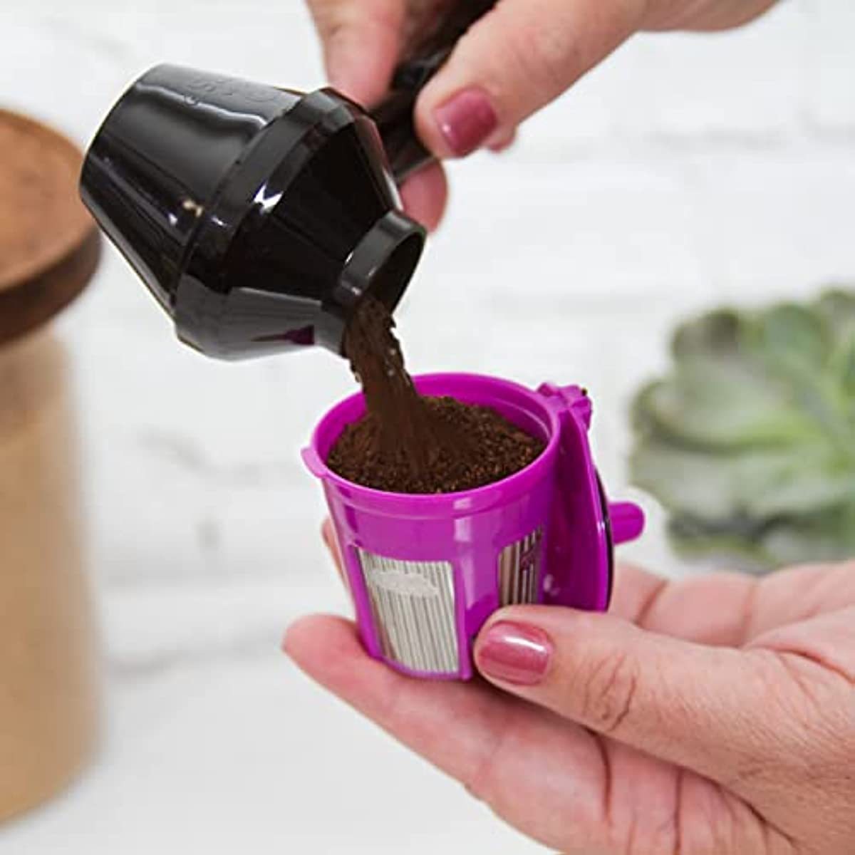 Plastic Coffee Measuring Scoop - Versatile and Long-lasting Kitchen Tool for Measuring Coffee Grounds and Powder