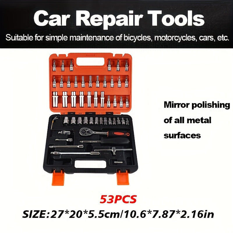 Professional high-end specialty mechanic tool sets with various number of pieces, drive depth and standard sockets, premium racing grade auto parts repair tools, including fast ratchet