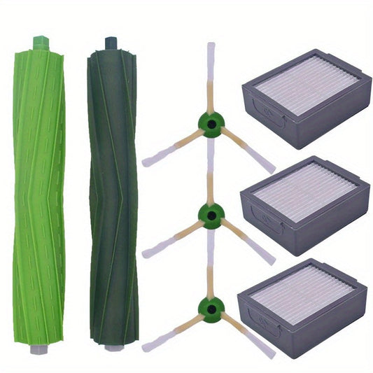Высококачественные моп-поды с HEPA-фильтром, разработанные для робот-пылесосов iRobot - Совместимы с моделями I3, I3+, I4, I6, I6+, I7, I7+, I8, I8+, E5, E6, E7, J7 - Набор аксессуаров для превосходной уборки пола
