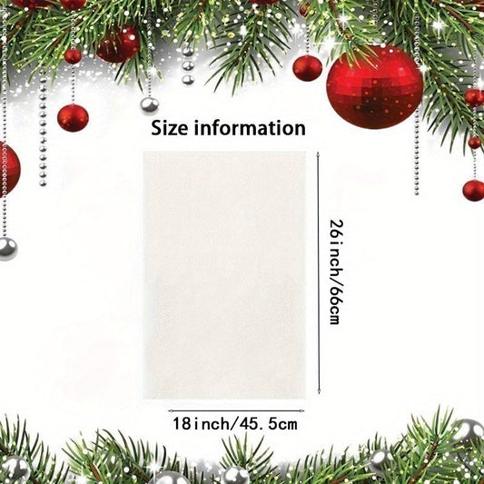 Christmas Tree kitchen towel set including: one kitchen towel, one hand towel, and one dish towel, suitable for use in the kitchen or bathroom. Decorate your kitchen and bathroom with this Christmas-themed set measuring 45.72X66.04cm.