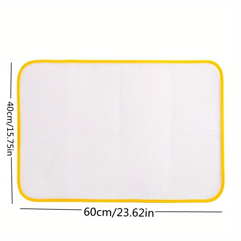 Set of 2 Ironing Mat Pads - Made with High-Temperature Resistant Polycarbonate Material, Protects Clothing and Ironing Board from Heat