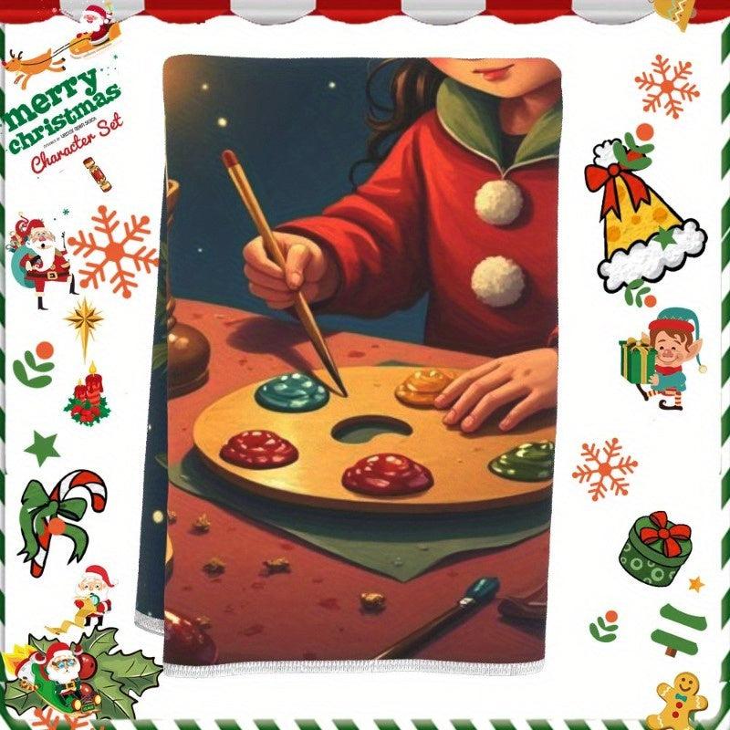 Get the perfect Christmas gift with this 18 by 66.04 cm Christmas towel!