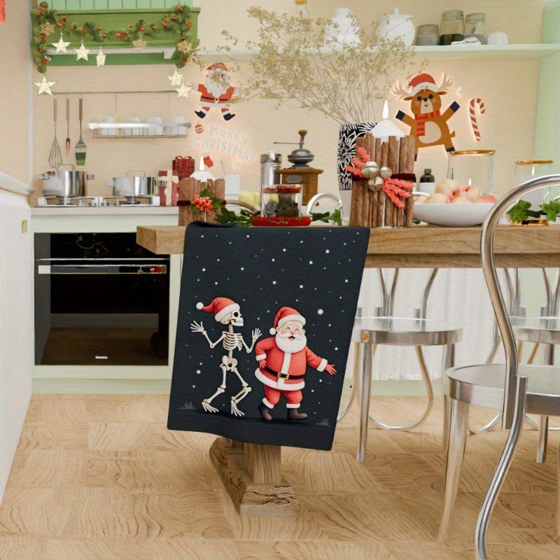 1 piece of 18 x 66.04 cm Christmas towels, great as gifts, code QWXSO.