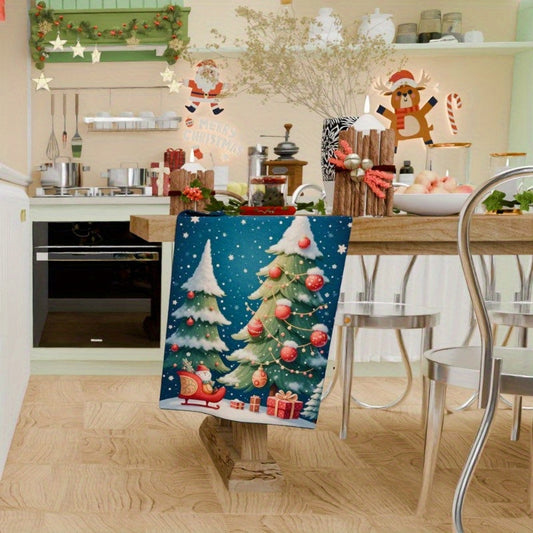 One piece of Christmas towels measuring 18 by 66.04 cm, a perfect gift with the code JGWTR.