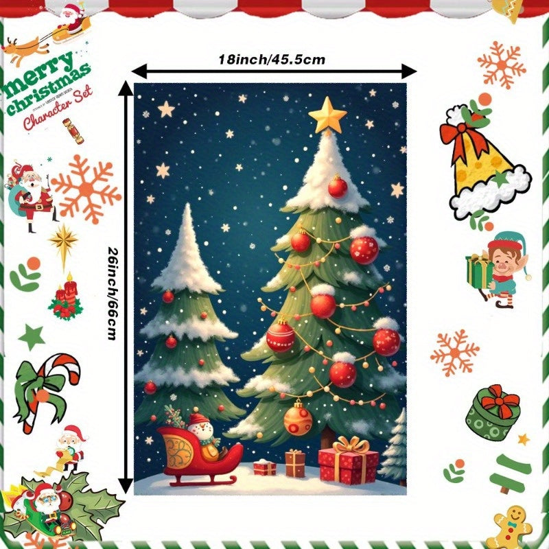 One piece of Christmas towels measuring 18 by 66.04 cm, a perfect gift with the code JGWTR.