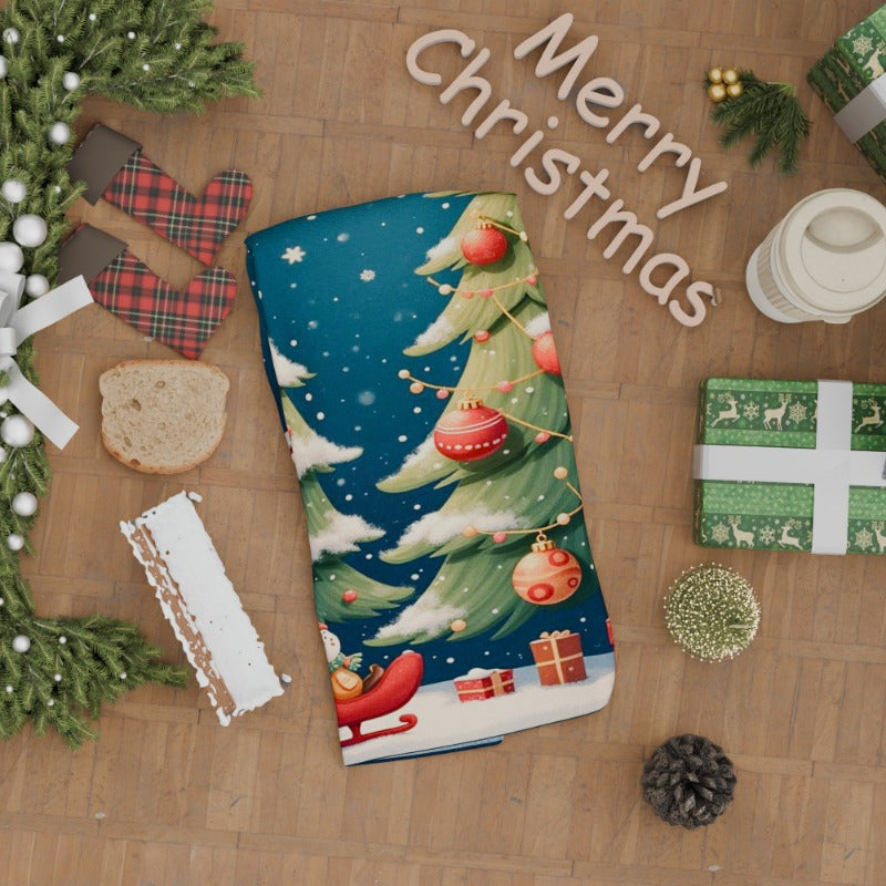 One piece of Christmas towels measuring 18 by 66.04 cm, a perfect gift with the code JGWTR.