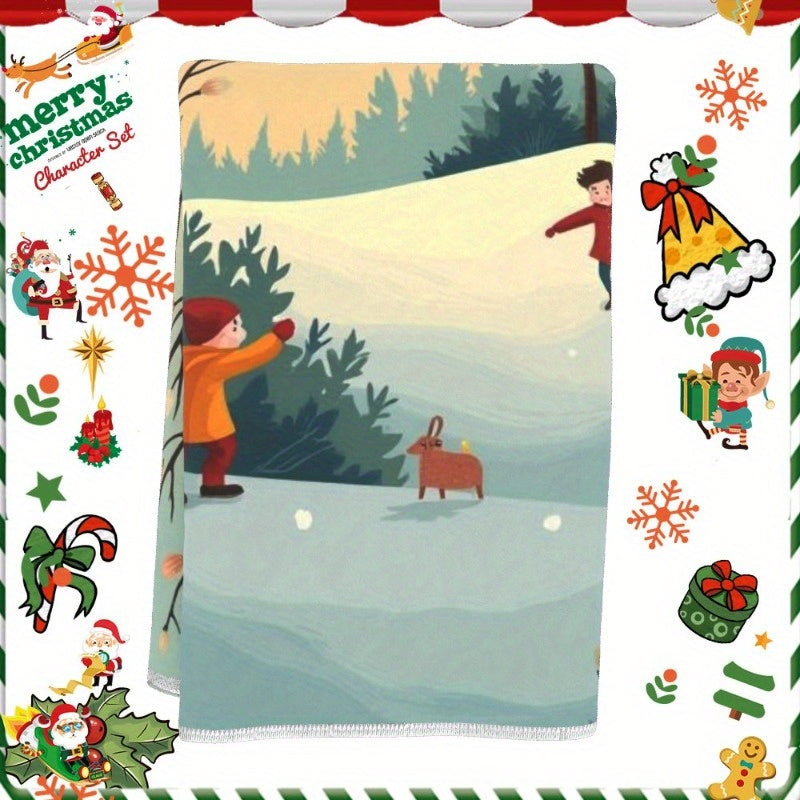 1 piece of 18 by 66.04 cm Christmas Towels - Gifts HQYWV